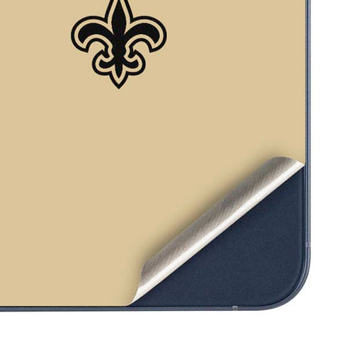 NFL New Orleans Saints Gold Performance Series Galaxy A35 5G Skin